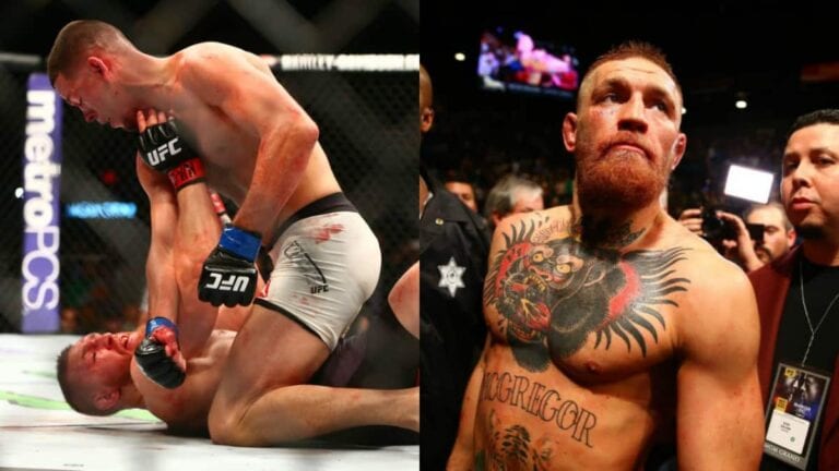 Former UFC Champ: Conor’s Going To Get His A** Beat By Nate Again