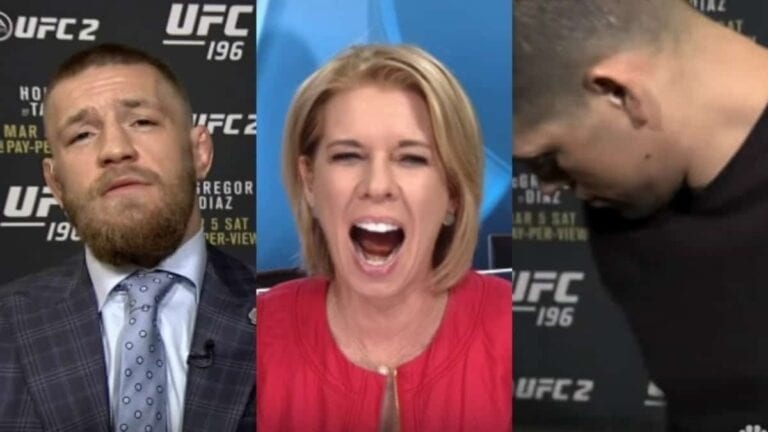 Conor McGregor Trash Talks Nate Diaz Out Of CNBC Interview