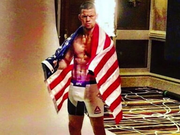 Pic: Nate Diaz Is Ripped In UFC 196 Promo