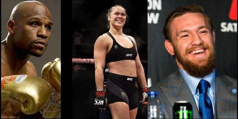 Floyd Mayweather’s Camp Rips Conor McGregor & Ronda Rousey