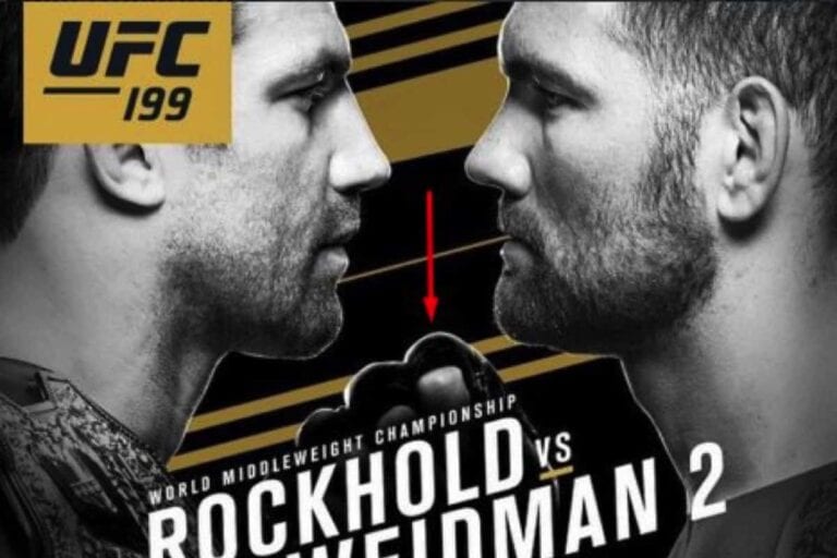 Luke Rockhold Has A Major Complaint With The UFC 199 Poster