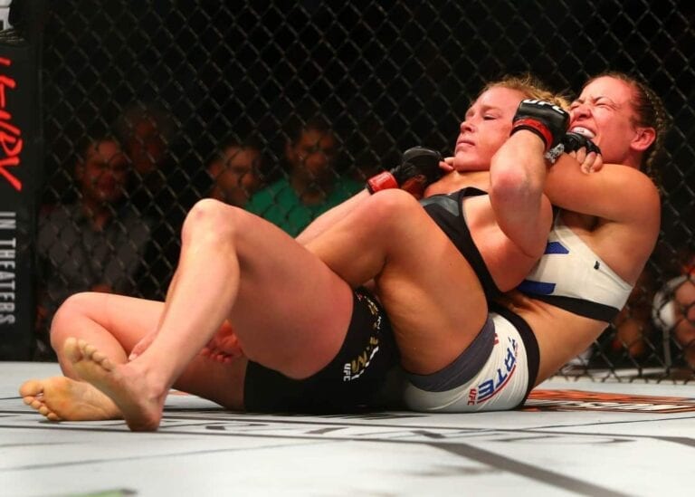 Miesha Tate Chokes Out Holly Holm To Win UFC Women’s Bantamweight Title