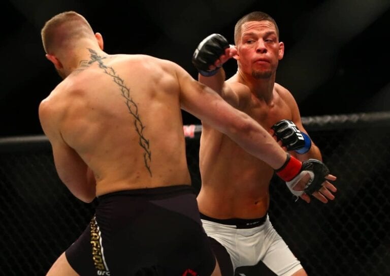 Nate Diaz Stuns Conor McGregor With Second Round Choke