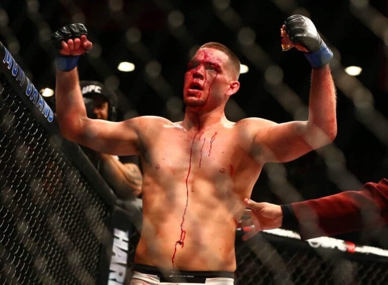 Nate Diaz Celebrates Win Over Conor McGregor Like Only He Can