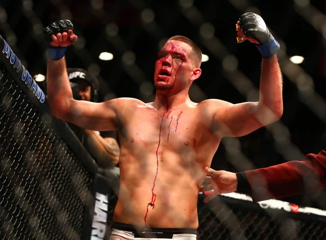 Nate Diaz Celebrates Win Over Conor McGregor Like Only He Can 1 USATSI 9161370 168380322 lowres