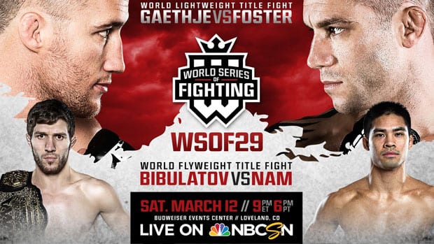 WSOF 29 Results: Justin Gaethje TKO's Brian Foster 1 WSOF 29