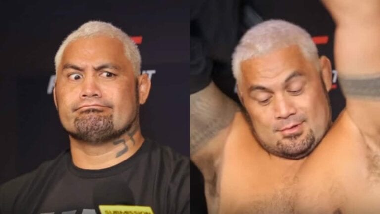 Reporter Asks Mark Hunt If He’s In Shape, Watch His Response