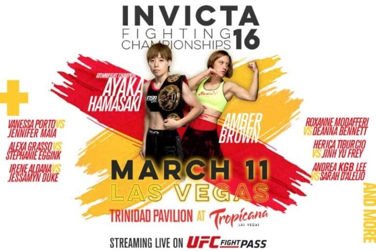 Invicta FC 16 Results: Ayaka Hamasaki Submits Amber Brown