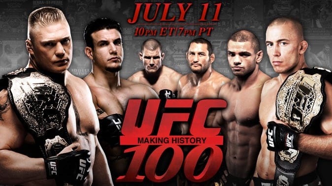 UFC 100 Poster