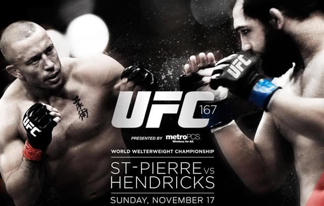 UFC 167 Poster 2