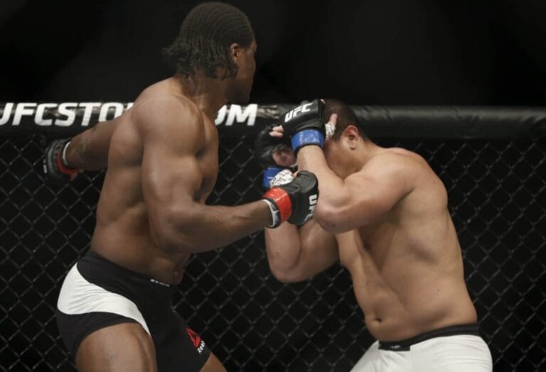 Francis Ngannou Shuts Curtis Blaydes’ Eye For Doctor Stoppage Win