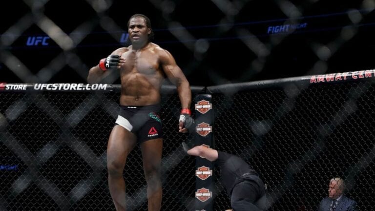 Francis Ngannou Displays Amazing Strength In Submission Win Over Anthony Hamilton