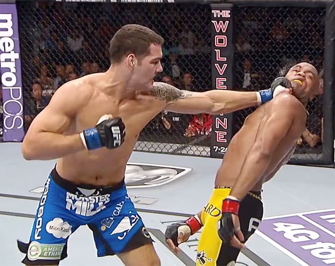 Anderson Silva Chris Weidman