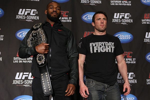 Chael Sonnen: I Realised Jon Jones Was Juicing During Our Fight