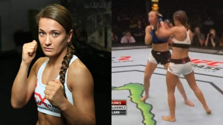 Karolina Kowalkiewicz Batters Heather Jo Clark In Rotterdam