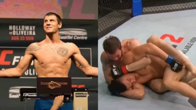 Nikita Krylov Chokes Francimar Barroso In The Second Round