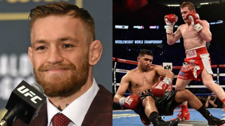 Conor McGregor Reacts To Canelo vs. Khan Knockout