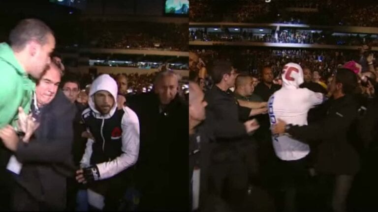 Brazilian Fans Go Crazy & Attack Matt Brown During UFC 198 Walkout