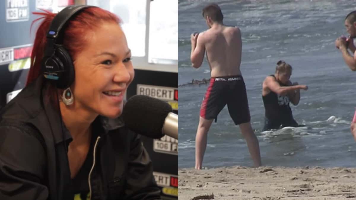 Cris Cyborg Reacts To Ronda Rousey Shadow Boxing On The Beach 1 FotorCreated 6