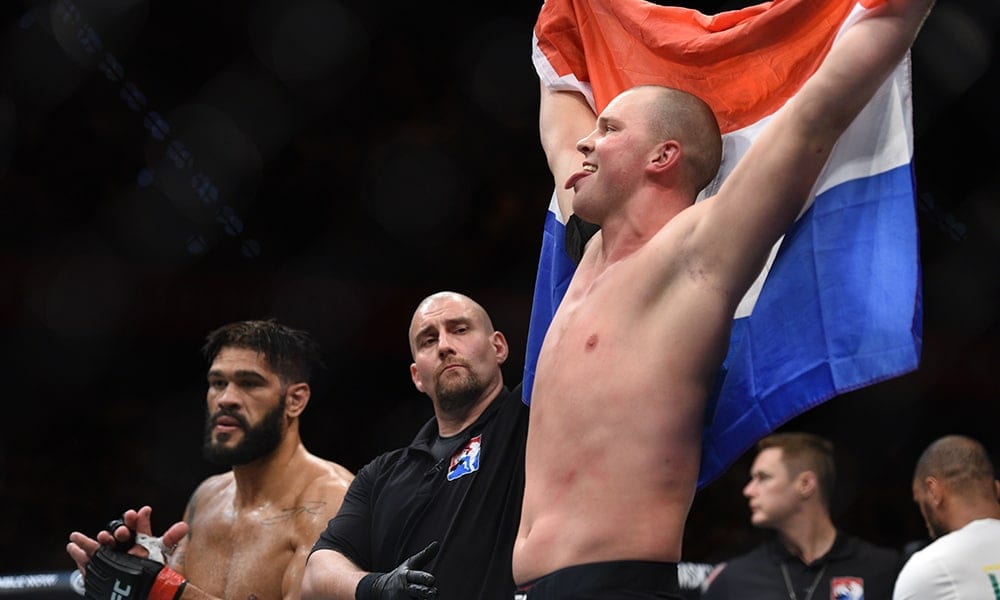 May 8, 2016; Rotterdam, South Holland, Netherlands; during UFC Fight Night at Ahoy Rotterdam. Mandatory Credit: Per Haljestam-USA TODAY Sports