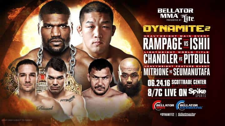 Bellator: Dynamite 2 Weigh-In Results 1 Bellator Dynamite 2