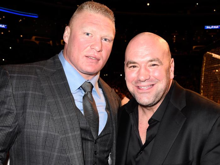 Brock Lesnar Dana White