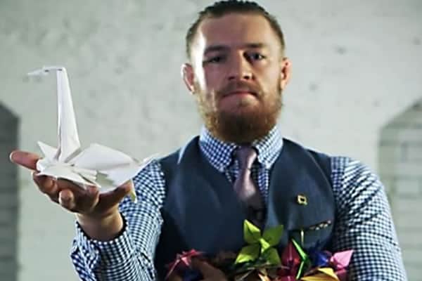 Conor McGregor Origami