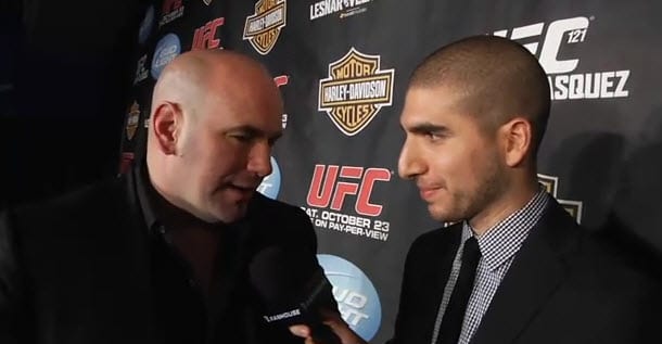 Dana-White-and-Ariel-Helwani-at-UFC-121