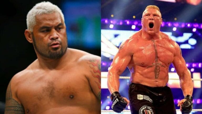 Mark Hunt Reacts To Brock Lesnar’s Drug Test Exemption