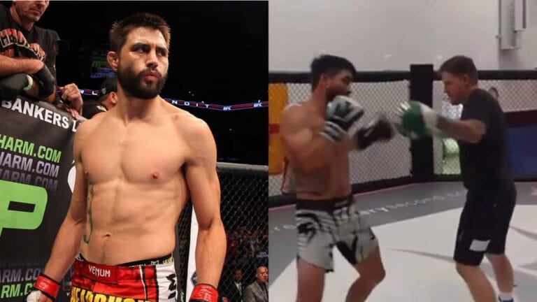 Video: Carlos Condit Blasts The Pads & Teases UFC Return