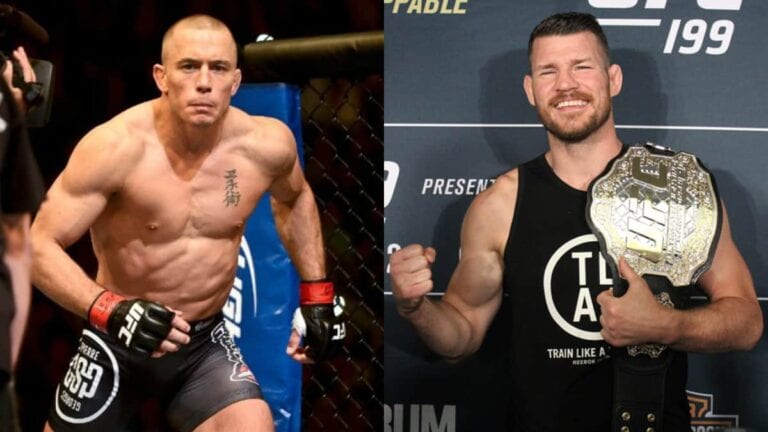 Report: Georges St-Pierre Interested In Fighting Michael Bisping