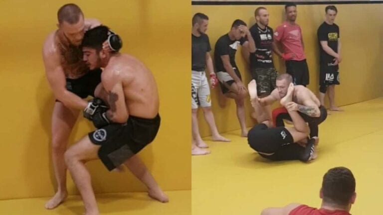 Video: Conor McGregor vs. BJJ Black Belt At SBG