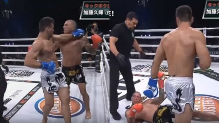 WATCH: Kato Knocks Out Schilling In Spectacular Kickboxing Upset