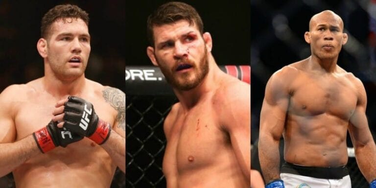 Chris Weidman, Jacare Souza React To Bisping vs. Henderson Rematch