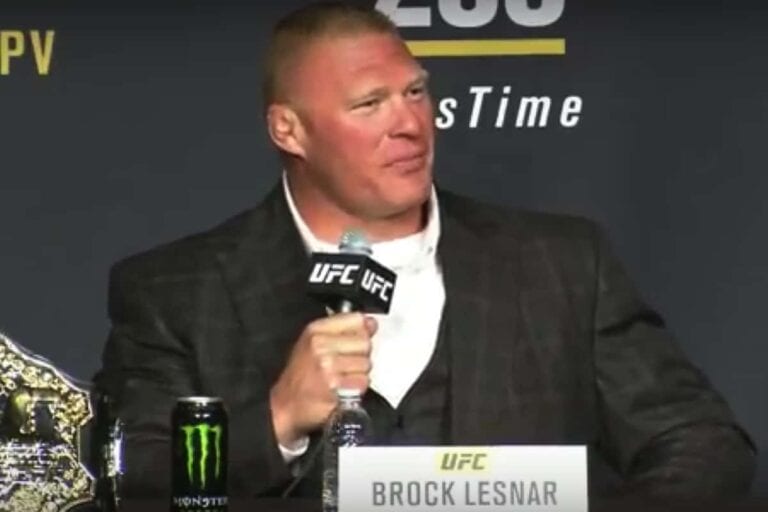 Brock Lesnar Reveals He Drank Two Kinds Of Beer After UFC 100