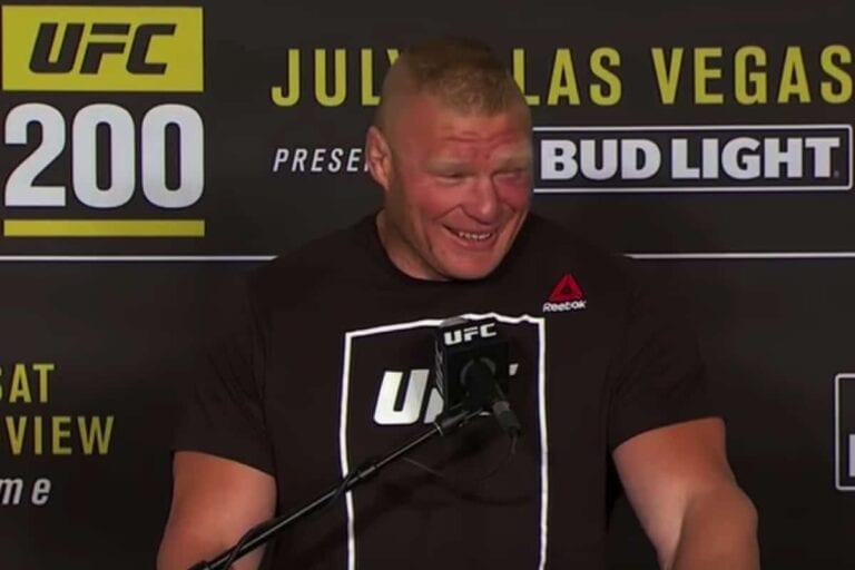 Brock Lesnar Failed In-Competition Drug Test At UFC 200