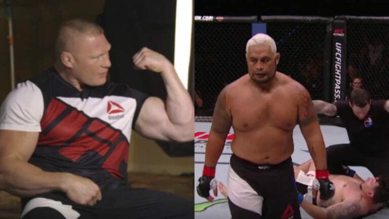 Brock Lesnar: I’m Not Scared To Get Hit By Mark Hunt