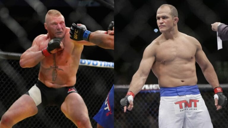 Junior dos Santos Calls Out Brock Lesnar After UFC 200
