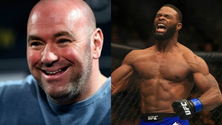 Dana White Reacts To Tyron Woodley Starching Robbie Lawler