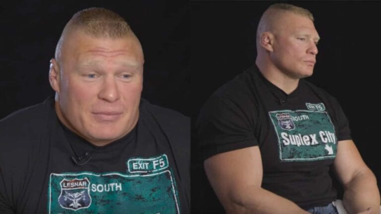 Video: Brock Lesnar Makes Incredibly Awkward UFC 200 Prediction