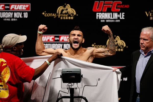 UFC Fight Night 96 Weigh-In Results: Lineker Misses Again 1 LINEKER e14555673197941