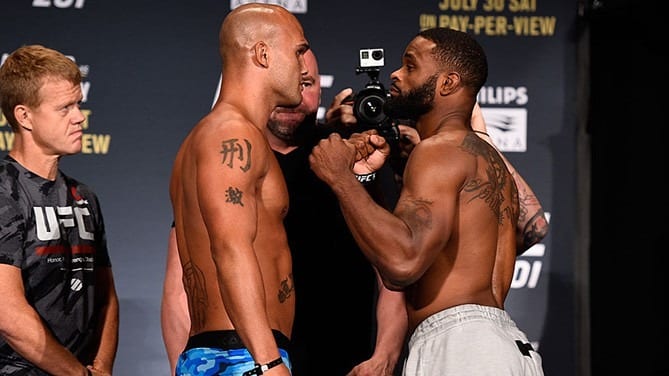 UFC Minneapolis Poster Officially Released 1 LawlerWoodleyStaredown