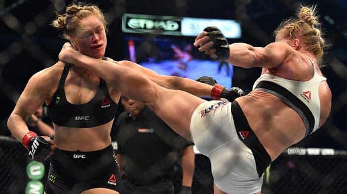 Ronda Rousey vs Holly Holm