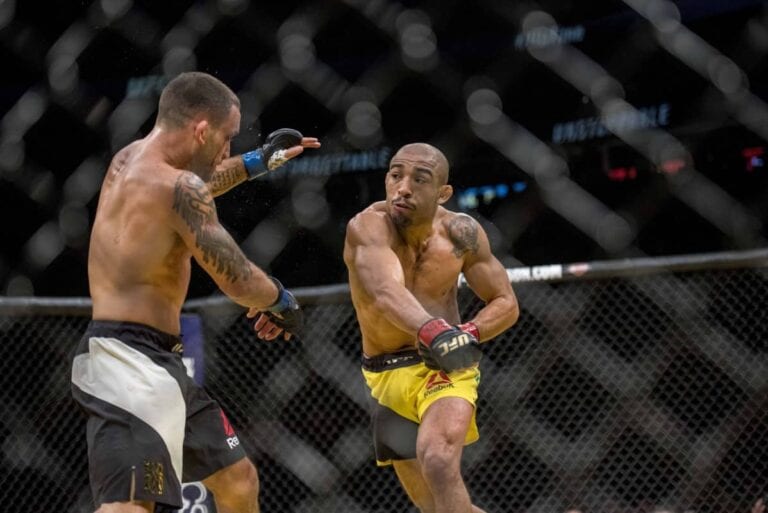Jose Aldo Thwarts Frankie Edgar, Wins Interim Featherweight Title