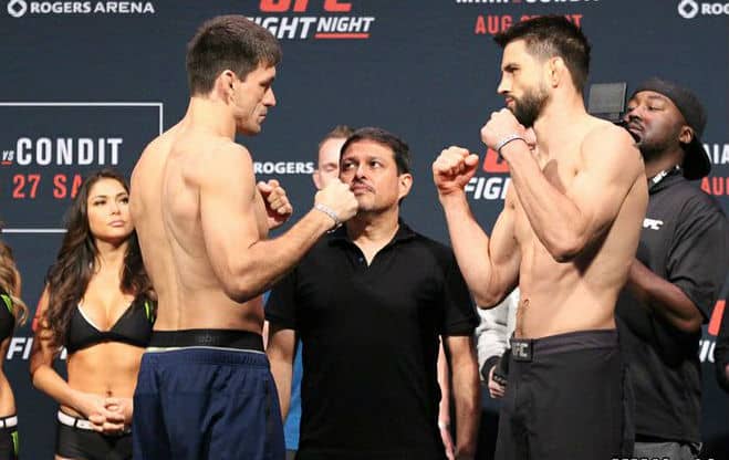 Demian Maia and Carlos Condit