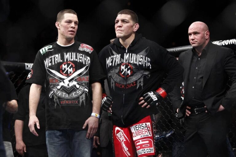 Nick Diaz Prohibited From Cornering Brother At UFC 202