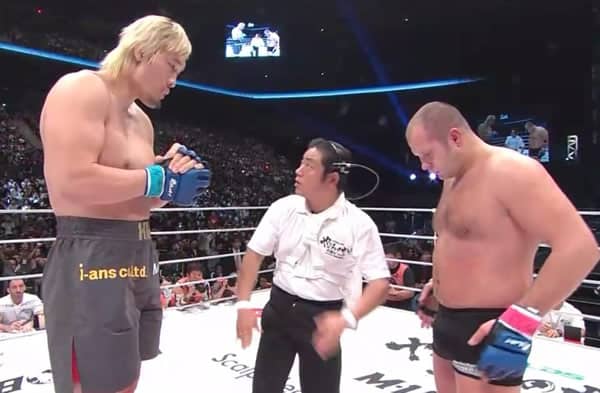 12 Times David Beat Goliath In MMA 7 Fedor Hong Man Choi