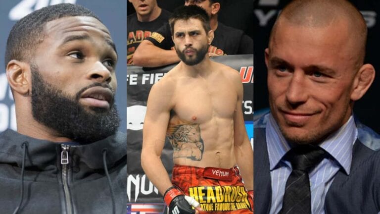 Carlos Condit Reacts To Tyron Woodley Calling Out GSP