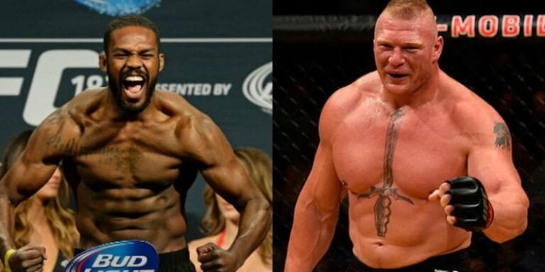 Brock Lesnar Reacts To Jon Jones’ UFC 214 Callout