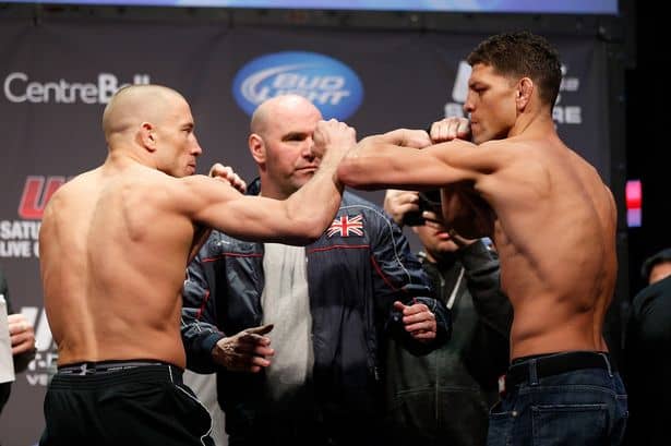 Nick Diaz vs. GSP